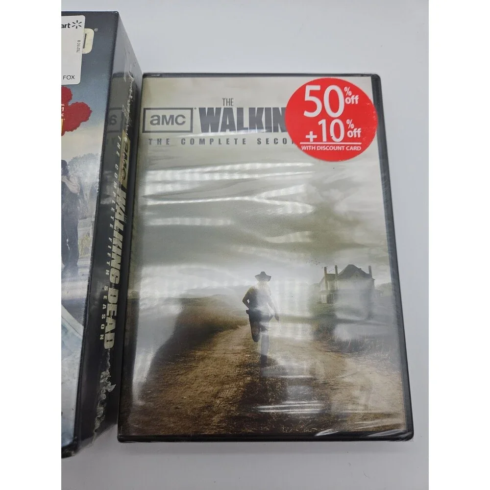 The Walking Dead Seasons 2 And 5 With Darryl Funko Pop Sealed